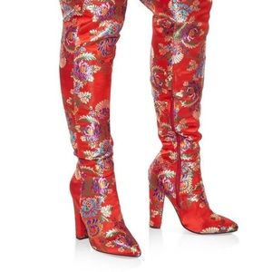 Over knee fashion boots